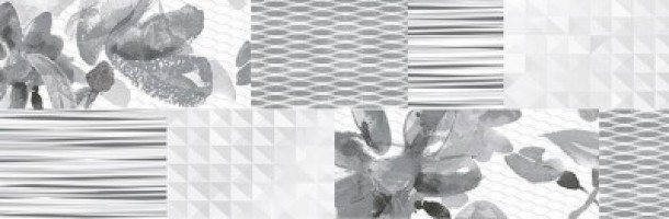 Декор Polcolorit Cristal Grigio Wave 24.4x74.4