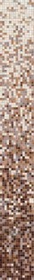 Мозаика Bisazza Sfumature Mix 8 Calicanto 2x2 32.2x258.8 8983