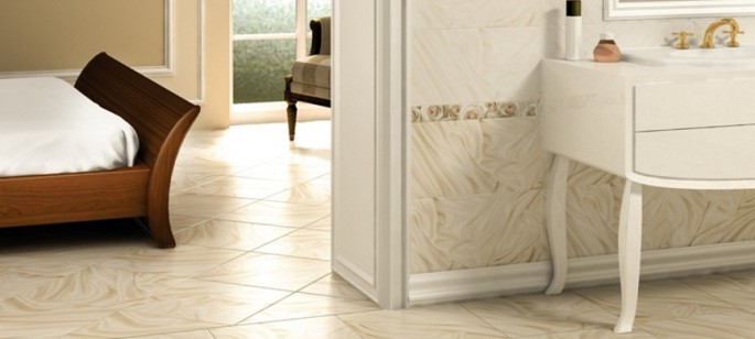 Плитка Beryoza Ceramica Камелия Светло-Бежевый 25x50 настенная