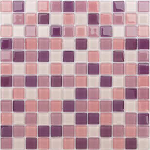 Мозаика Caramelle Mosaic Acquarelle Lavander стеклянная 29.8x29.8