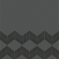 Керамогранит Mutina Tape Zigzag Half Black 20.5x20.5 RETA47