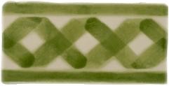 Бордюр Vives Ceramica Aranda Tinter Verde 6.5x13