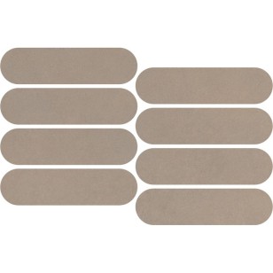 Мозаика Italgraniti Nuances Cipria Mosaico Ovale 19.5x37 NU07MOV