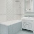 Бордюр Global Tile Adele Версаль бежевый 7.7x27 B24AW0701M