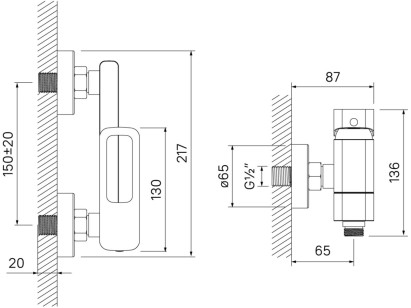 Смеситель для ванны Iddis Slide SLISB00i02WA