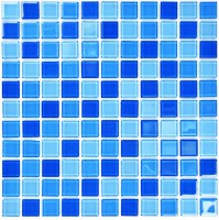 Стеклянная мозаика Bonaparte Blue Wave-1 2.5x2.5 30x30