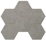 Мозаика Ametis Land Hexagon неполированная 25x28.5 LA03