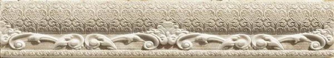 Бордюр Atlantic Tiles Mares Moldura Hermitage Beige 5x29.5 настенный 8000812