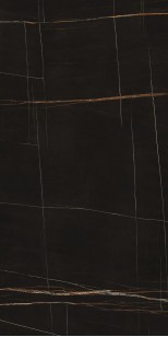 Керамогранит Ariostea Ultra Marmi Sahara Noir Levigato Silk 6 mm 75x150 UM6SK157585