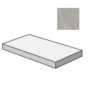 Ступень Sant Agostino Bergstone Gradone Angolare Sx Grey 33x120 CSAGSBGR12