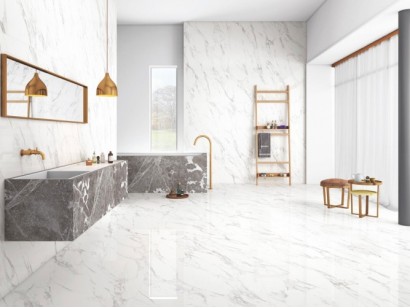 Керамогранит Zerde Tile Choco White 80x80