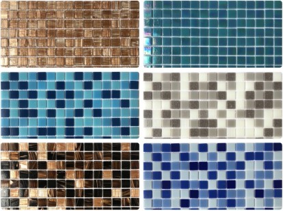 Мозаика Pixmosaic Прессованное стекло из стекла на бумаге 31.6x31.6 PIX127