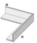 Специальный элемент La Fabbrica Ca Foscari Bordo L B Sx Avana 20 mm 10x80 94551