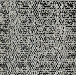 Мозаика Mutina Phenomenon Mosaics Honeycomb B Argento 30x30 TYPHBS60