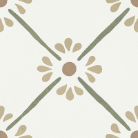 Керамогранит Harmony Provenza Green Flower 22.3x22.3 37788