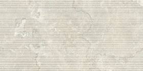 Керамогранит Italgraniti Dorset Bianco Ribbed 60x120 DR01BAR