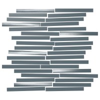 Мозаика Element Silk Petrolio Mos.Strip