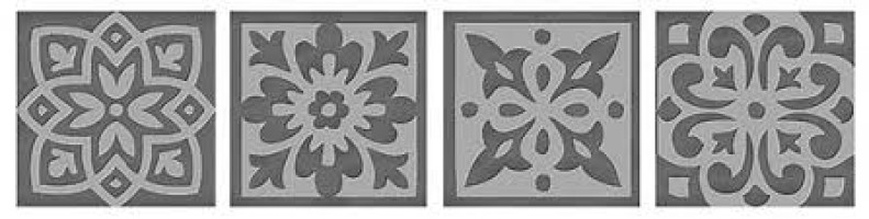 Вставка Italon Charme Evo Tozzetto Lady Silver 7.2x7.2 Декоративная 600090000324