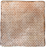 Керамогранит Ceramiche Di Siena Venus Deco "С" (Geometric Line) Lapp Beige 45x45
