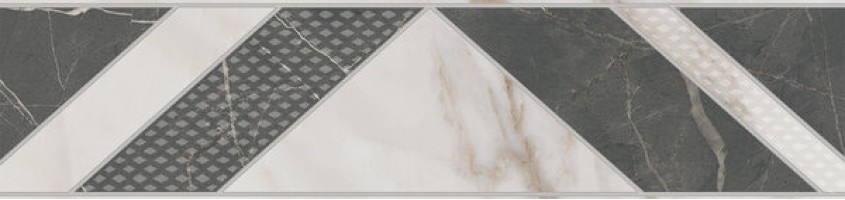 Бордюр Kerama Marazzi Буонарроти Матовый Обрезной 7.2x30 13109TR/11