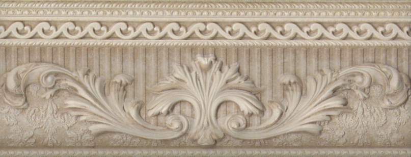 Бордюр Aparici Palazzo Ducale Ivory Cenefa 10x25.1