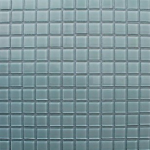 Мозаика Pixmosaic Glass Серо-голубая 2.3х2.3 30x30 FA080