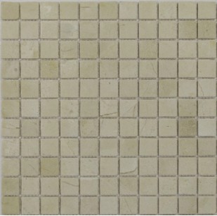 Мозаика Caramelle Mosaic Pietrine 7 mm Crema Marfil Pol 30.5x30.5