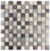 Мозаика Moreroom Stone Mashup Stone Aluminum 29.8x29.8 AG174