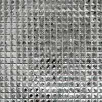 Мозаика Pixmosaic Glass Серебряная 1.5x1.5 30x30 F15x1