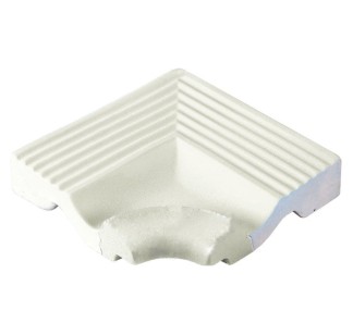 Pool Tile Internal Corner Beige Rounded