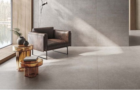 Спеченный камень Delfone Louvre Dark Grey Matt 120x270