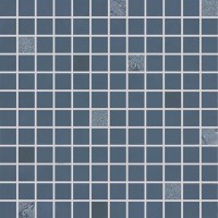 Мозаика Rako Up синяя 2.5x2.5 30x30 WDM02511