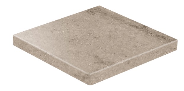 Ступень Stroeher Gravel Blend 3648 Taupe 34x34 угловая 95040-031