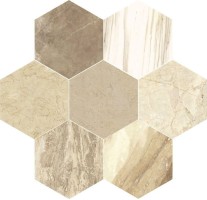Керамогранит Unica Marmo Mix Sabbia Esagono 35x40