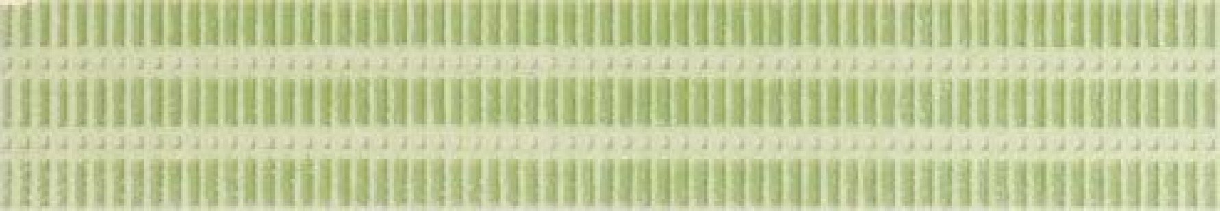Бордюр Rako Remix зеленый 4.5x25 WLAH5018