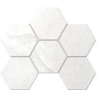 Мозаика Estima Kailas Ivory Hexagon неполированная 25x28.5 KA00