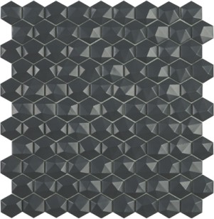 Стеклянная мозаика Vidrepur Hexagon Nordic 908 D 31.7x30.7