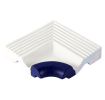 Специальный элемент Pool Tile Internal Corner White with Blue Marker Rounded