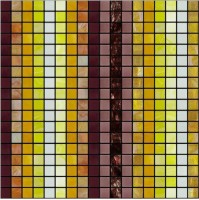 Мозаика Art and Natura Ceramica Stringhe Mosaic Di Fuoco 5 29.5x29.5 SDFU5