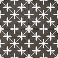 Плитка Niceker Chic Poole Black 45x45 напольная NKR_CH_PO_BLA