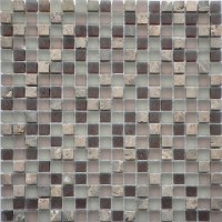 Мозаика Pixmosaic Glass Бежевая 1.5x1.5 30x30 GS094