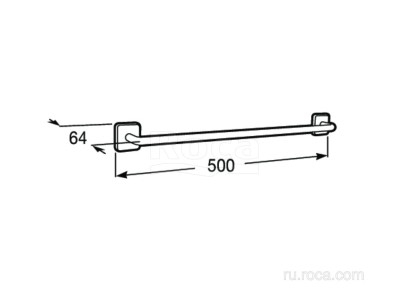 Полотенцедержатель Roca Victoria 6.4x50x5 816655001