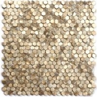 Мозаика Moreroom Stone Stamping Aluminum 3D Gold 29.6x30.5 S050