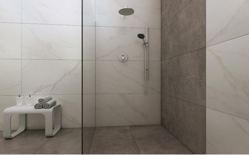 Керамогранит Infinity Ceramica Pearl Statuario Silver Line Glossy 60x120