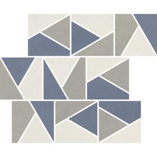 Мозаика Italgraniti Nuances Mosaico Triangoli Mix Freddo 2 30x30 NU00MTGF2