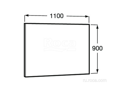 Зеркало Roca Luna 110x90 812190000