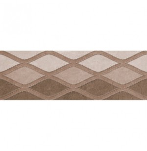 Декор Нефрит-Керамика Кронштадт коричневый 20x60 07-00-5-17-00-15-2221