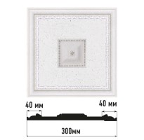Декоративная панно Decomaster D31-42 (300x300x32 мм)