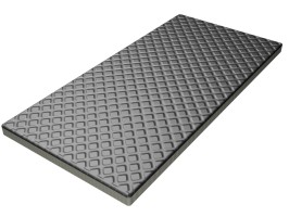 Керамогранит Pool Tile Border Black Waffle