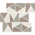 Мозаика Italgraniti Nuances Mosaico Triangoli Mix Caldo 1 30x30 NU00MTGC1